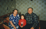 My grandparents with Ksenya