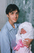 Happy father with a kid